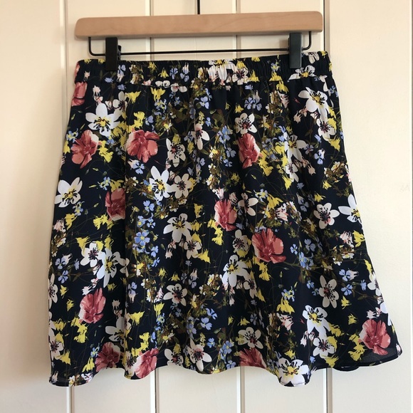 Banana Republic Floral Skirt - Picture 4 of 6